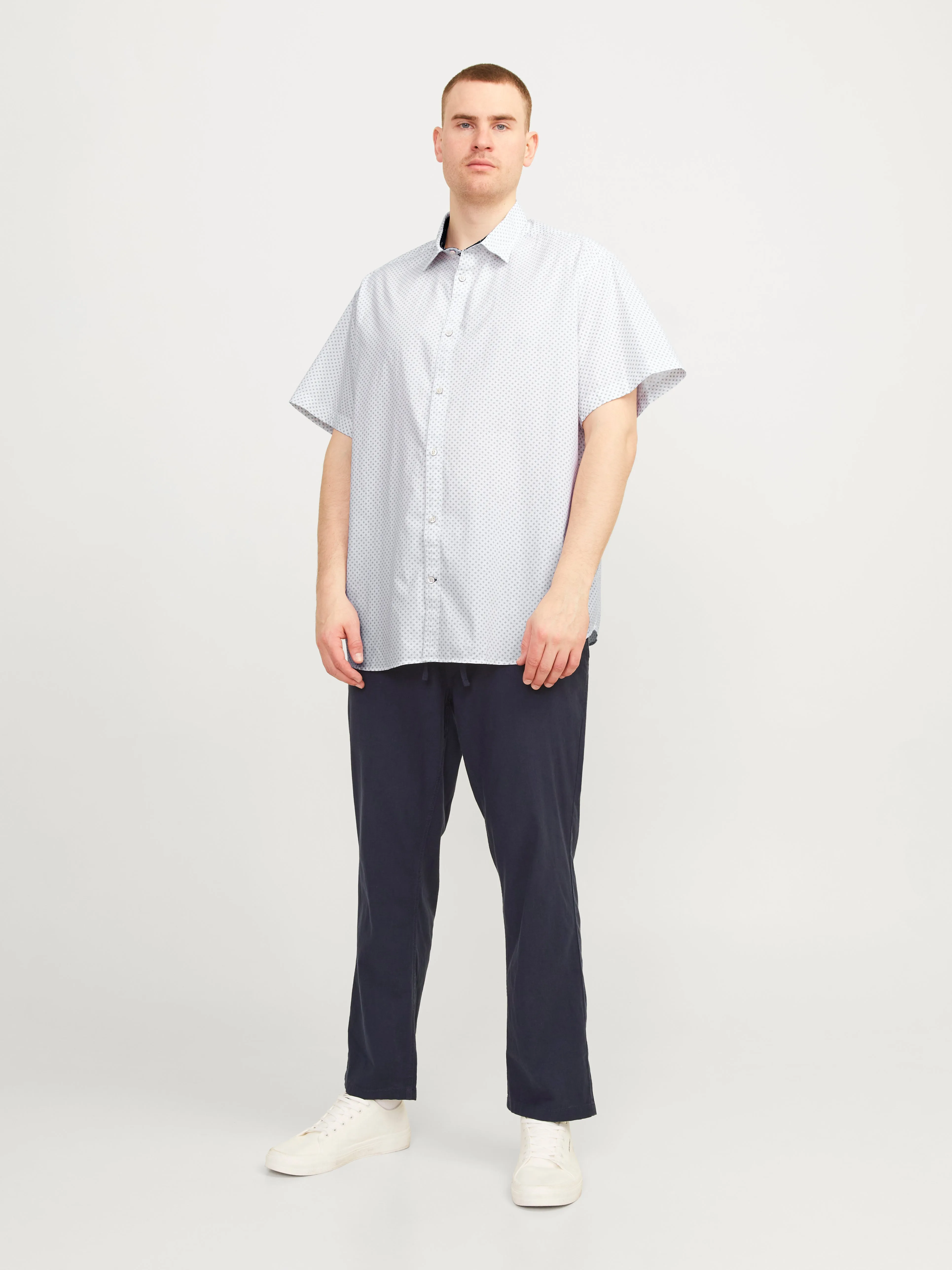 Plus Camisa Corte slim | Blanco | Jack & Jones®