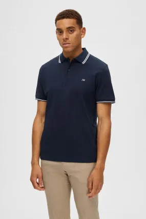 POLO HOMBRE SLHDANTE AZUL