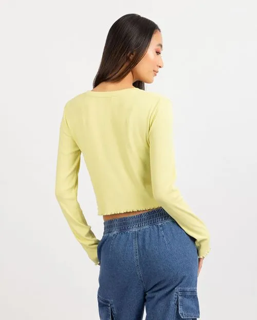 Polo Mujer Alessa Verde Manzana