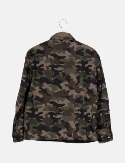 Sfera Sobrecamisa verde militar