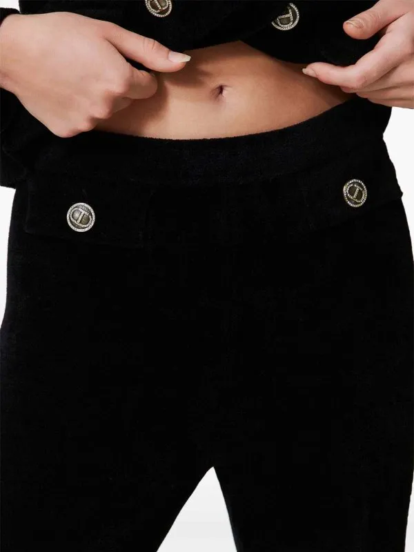 Twinset Pantalón Casual - Negro