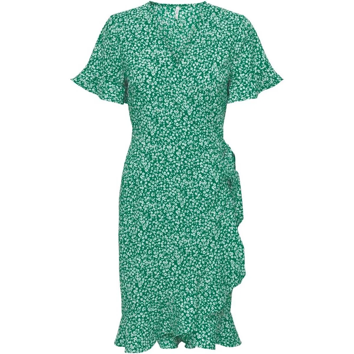 VESTIDO ESTAMPADO VERDE MUJER  15288846