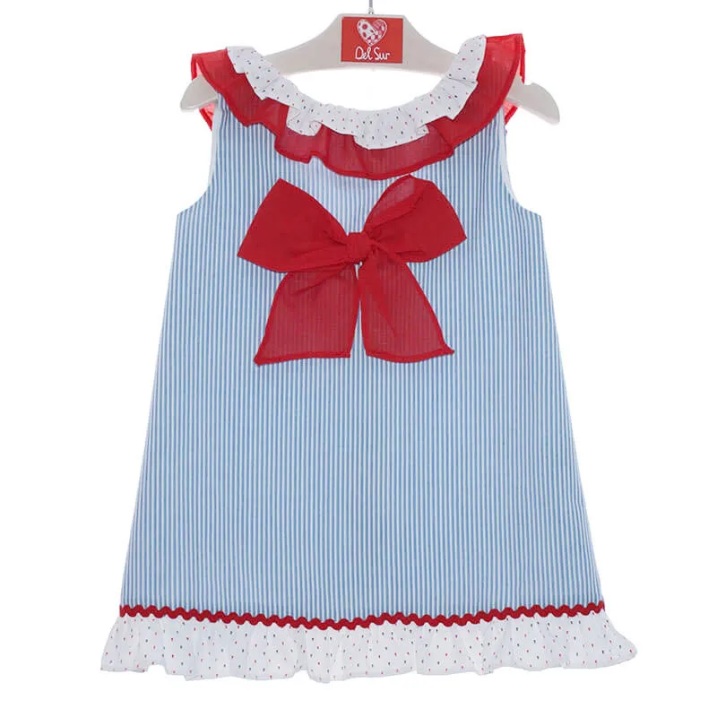 Vestido infantil marinero familia Azafran Del Sur