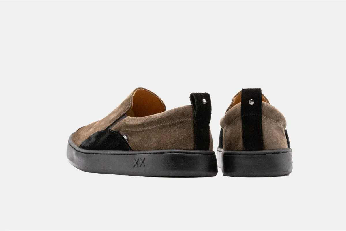 Zapatilla Slip-On Hombre - Capitan Suede Plutón