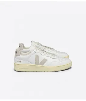 Zapatilla Veja V-90 suede ex-white-natural