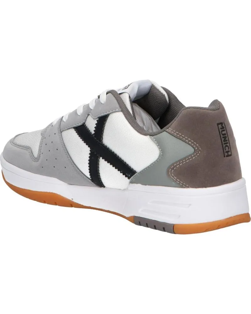 Zapatillas deporte MUNICH  de Hombre 4077002 WALL  GRIS