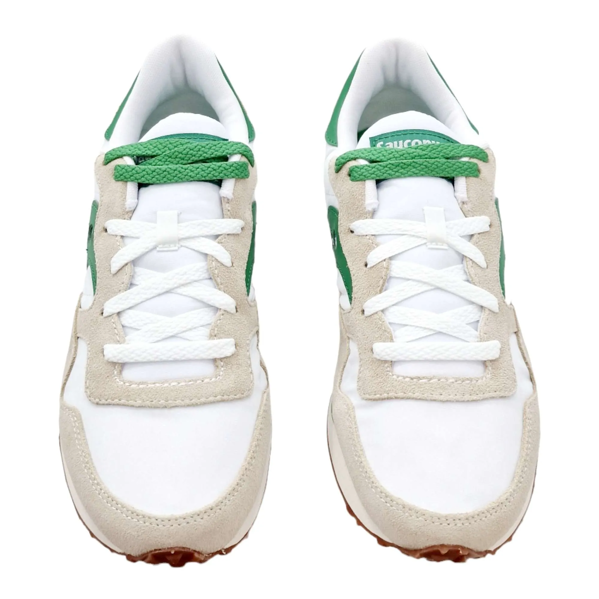 ZAPATILLAS SAUCONY DXN TRAINER HOMBRE BLANCA Y VERDE VERDE