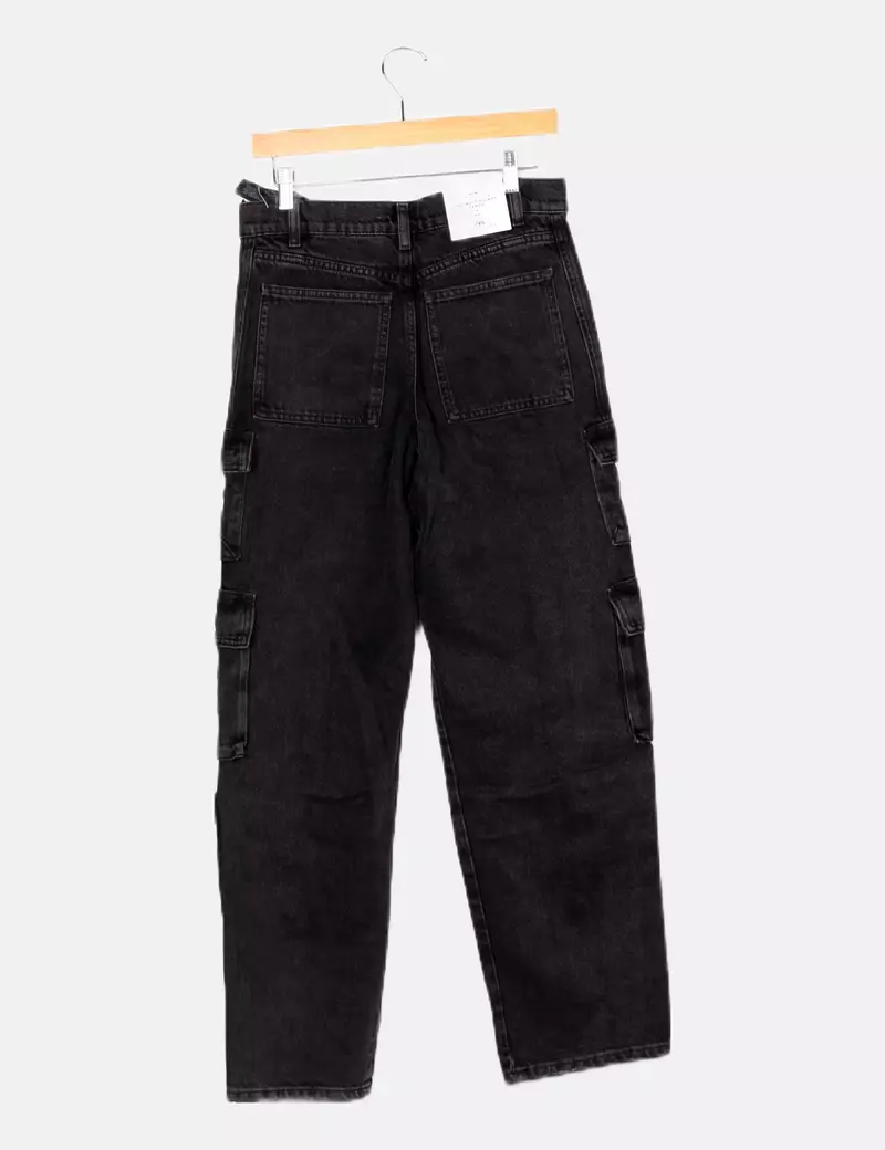 Zara Jean gris cargo